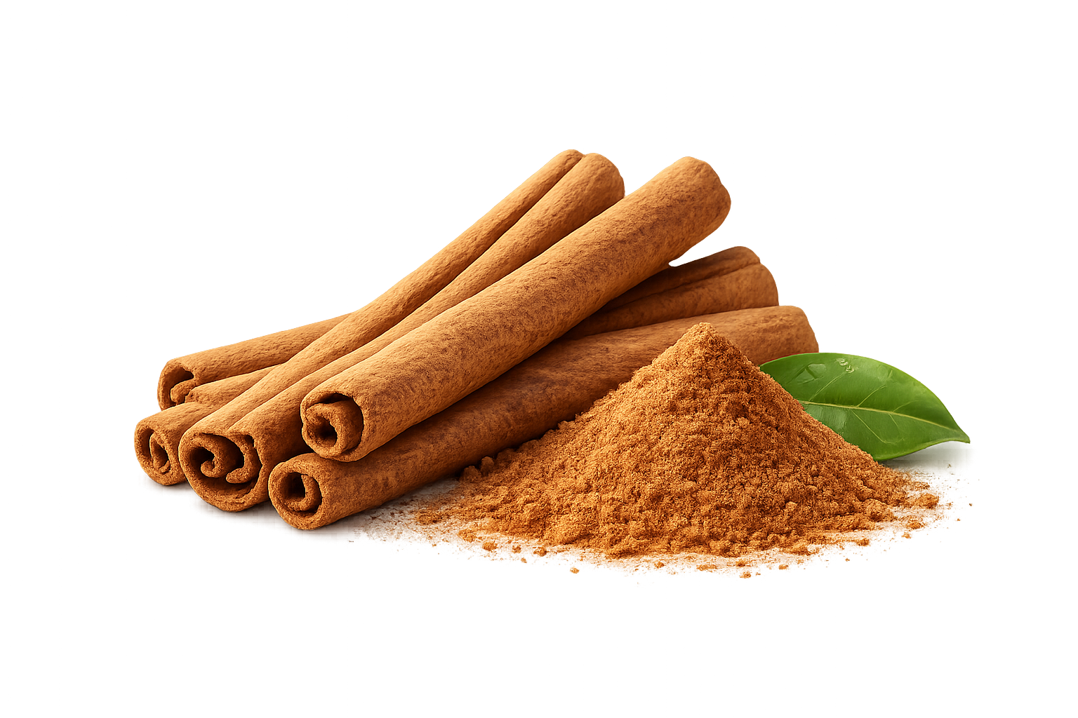 Ceylon cinnamon sticks and ground powder